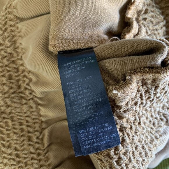 White House Black Market Jacket Small Brown Zip Up Fitted Casual - Picture 6 of 6